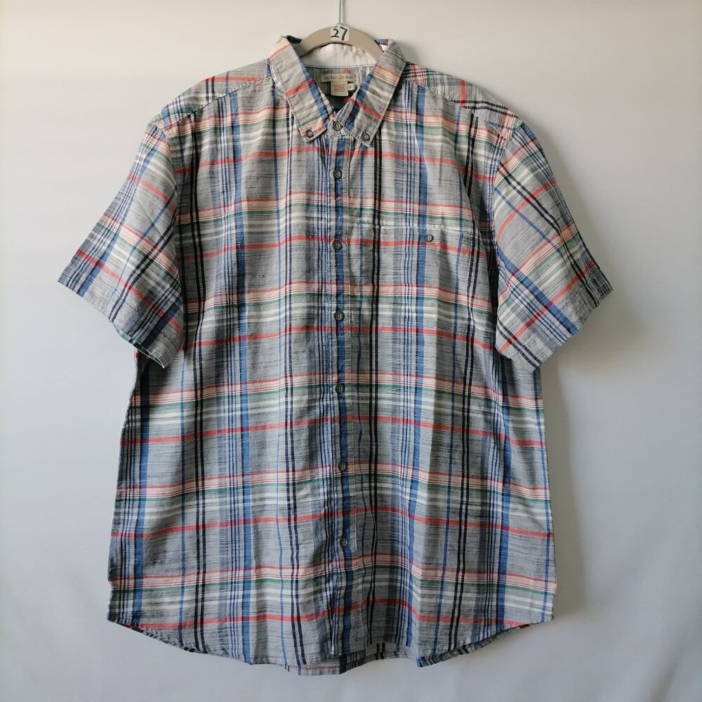 Carbon 2 Cobalt Mens Multicolor Plaid Button Down Shirt Size X-Large Lot Of 2 - Picture 2 of 11